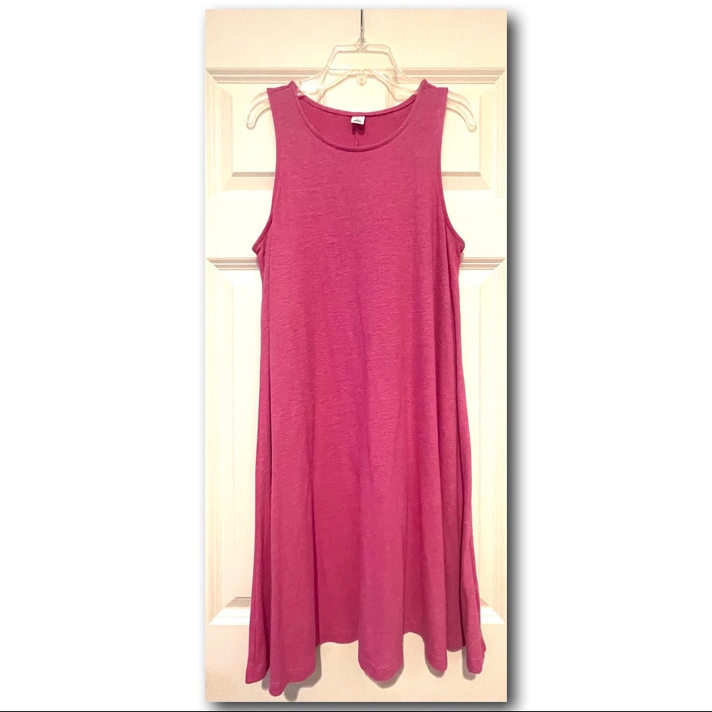 Pink A-Line Dress